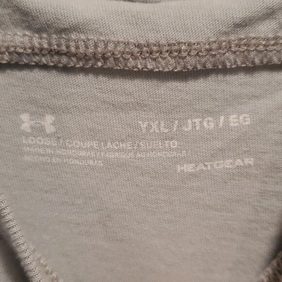 Girl's Under Armour loose fit heatgear tank tops - Picture 5 of 8